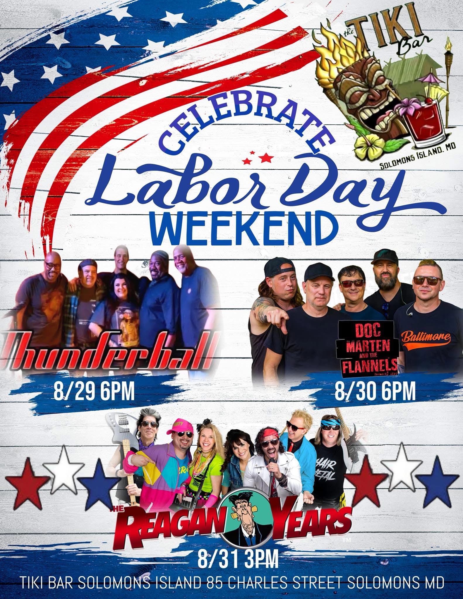 Labor Day 2025 live music Lineup